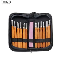 12 шт. DIY резьба по дереву нож ручной долота инструменты комплект плотников с красным точильным камнем и профессиональный пакет