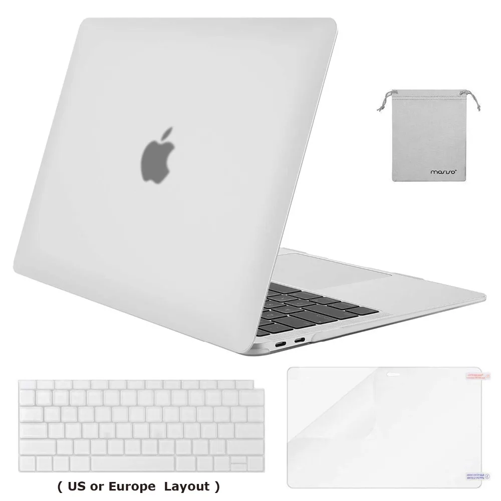 MOSISO 2018 Hard Case for New Macbook Air 13 inch A1932 Laptop Shell