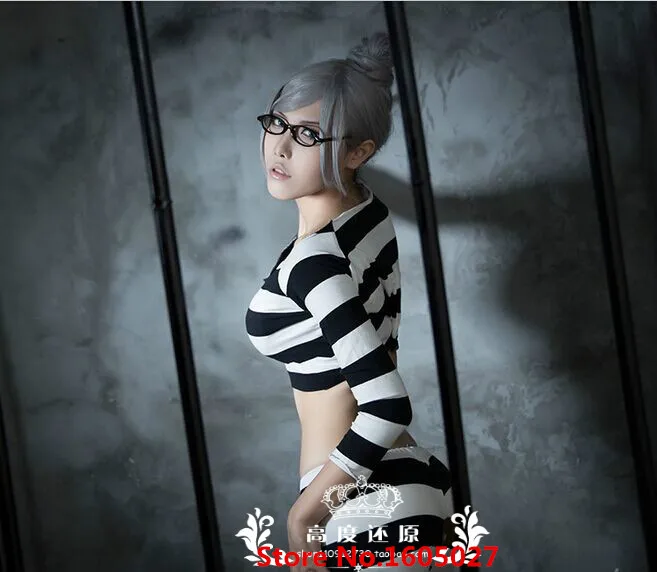 

Prison School Menma Prison Uniform Figure Meiko Hana Cosplay Anime Costume Custom-made Any Size NEW