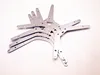 Funssor 1pc  aluminum Tarantula/HE3D Y carriage plate for upgeade Hotbed Support plate MGN12H carriage 3mm thick ► Photo 3/5