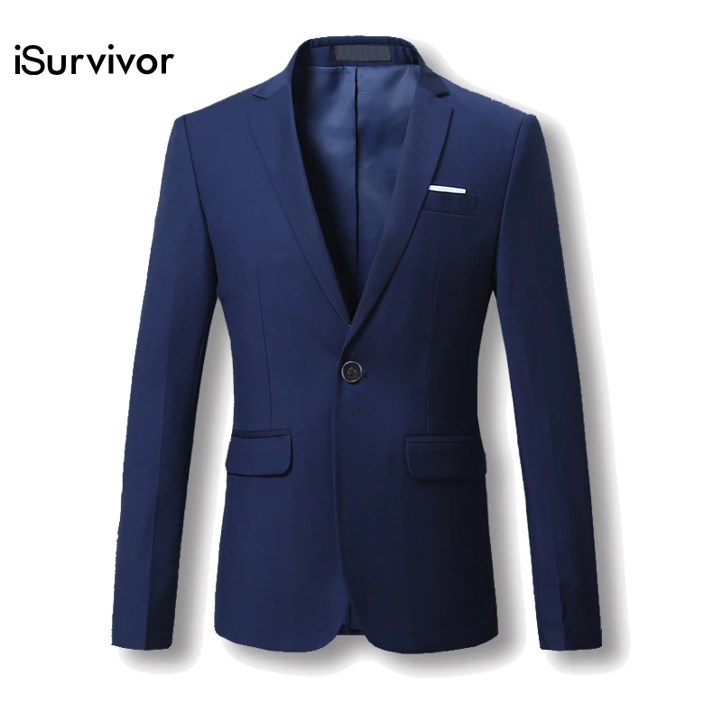 

Men Blazer 2019 New Suit Men 5 Colors Casual Jacket Terno Masculino Latest Coat Designs Blazers Men Clothing Plus Size M-6XL