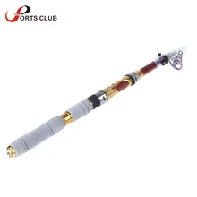 2.1 м 6.89ft море Рыбалка Полюс углерода Волокно телескопическая Удочки Рыбалка снасти инструмент