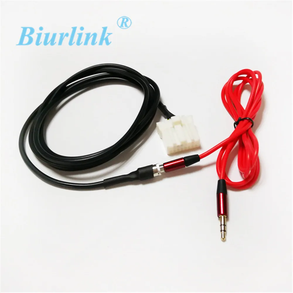 Biurlink Женский 3,5 мм разъем Aux адаптер аудио кабель для Mazda 2 3 5 6