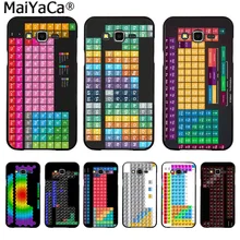 MaiYaCa Elemental diseño de la tabla periódica de lujo de alta-teléfono funda para Samsung 2015 J1 J5 J7 2016 J1 J3 J5 J7 Note3 4 5