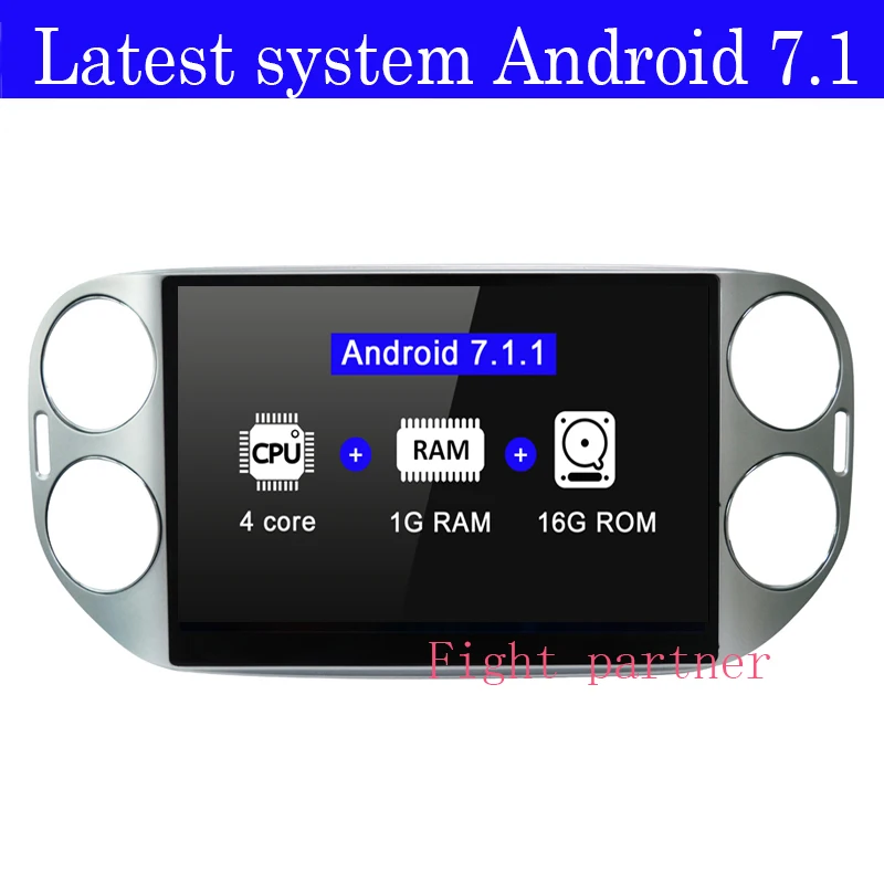 Factory price latest Android 7.1 Car DVD Player Stereo Radio for