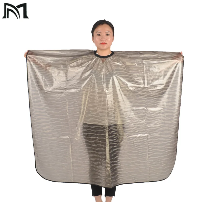 

3Color Soft Lightweight EVA Salon Wrap Water-repellent Cape Modeling auxiliary tool Hairdressing customer protection equipment