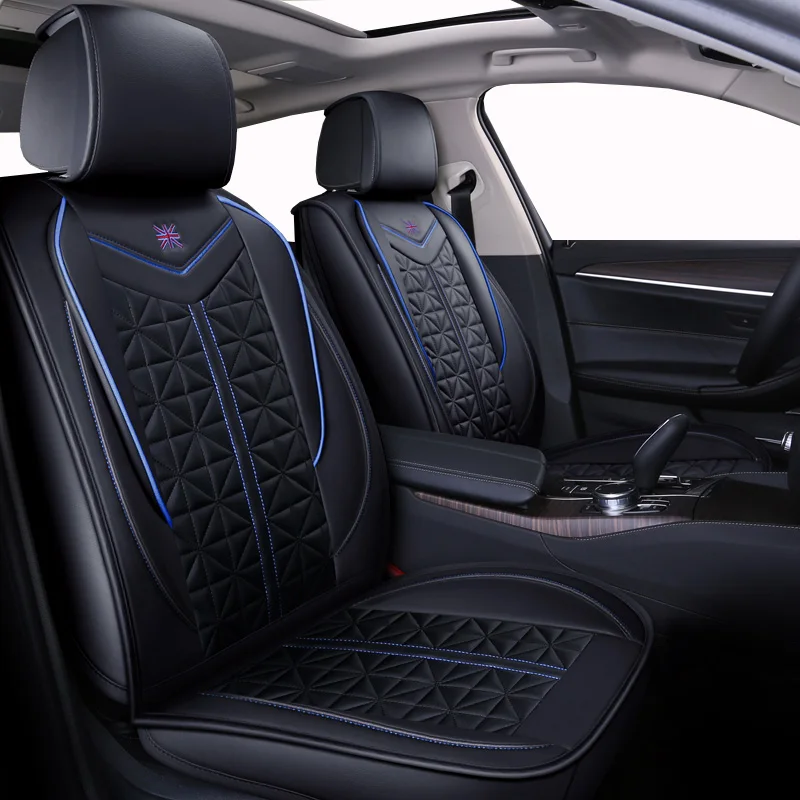 Buy (Front+Rear)PU Leather Automobiles car seat cover for volkswagen polo vw