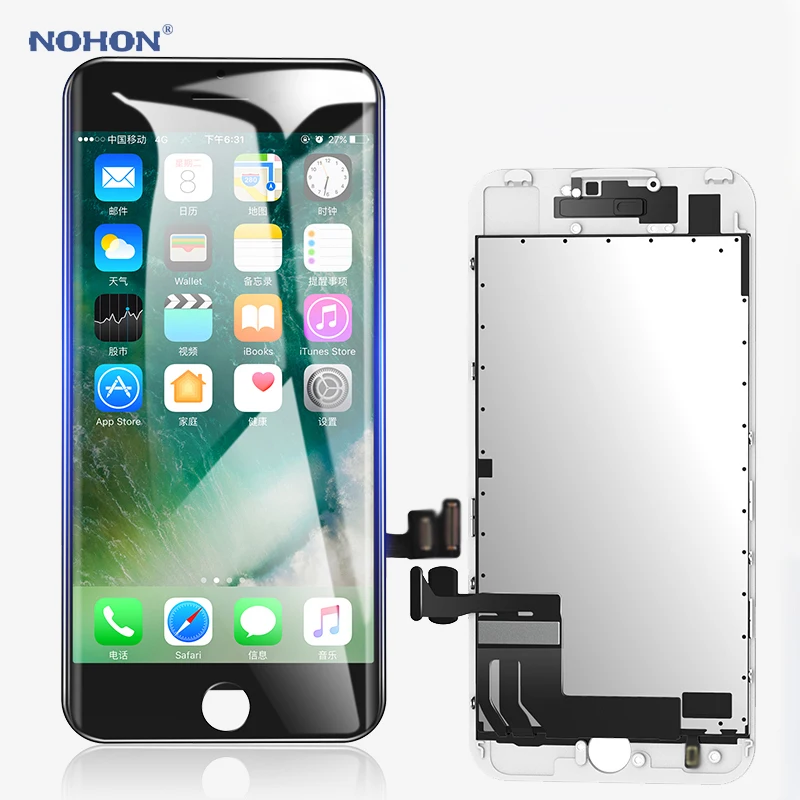 ЖК дисплей Nohon для iPhone 6/6S/7 с сенсорным 3D дигитайзером|Экраны мобильных телефонов|