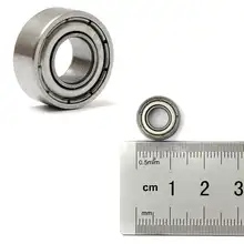 2017 NEW Bearings ball Mini bearing 686ZZ 6x13mmx5mm Miniature Thin Shielded Deep Groove Ball Bearings Steel Metal Shields