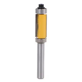 

82mm Length Flush Trim Router Bit Top Bottom Bearing Milling Shank Wood Cutter Woodworking Tool