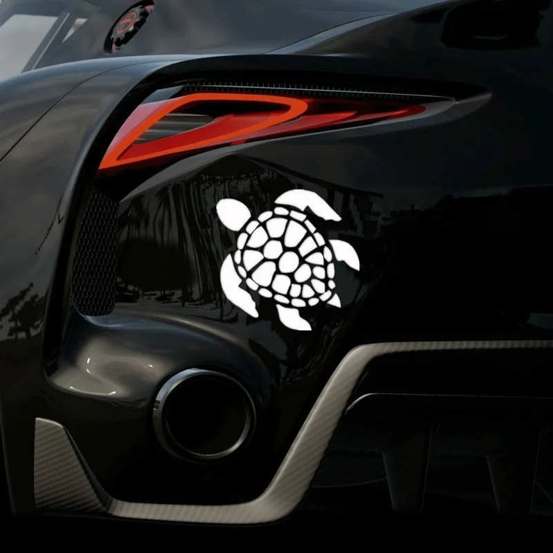 

Beach Hawaii Sea Turtle Car Window Bumper Body Decal Sticker Jew164 12x12cm