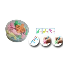 Держатель ручки два пальца защита большого пальца обертывание карандашница письменная ручка коррекция осанки новые детские подарки