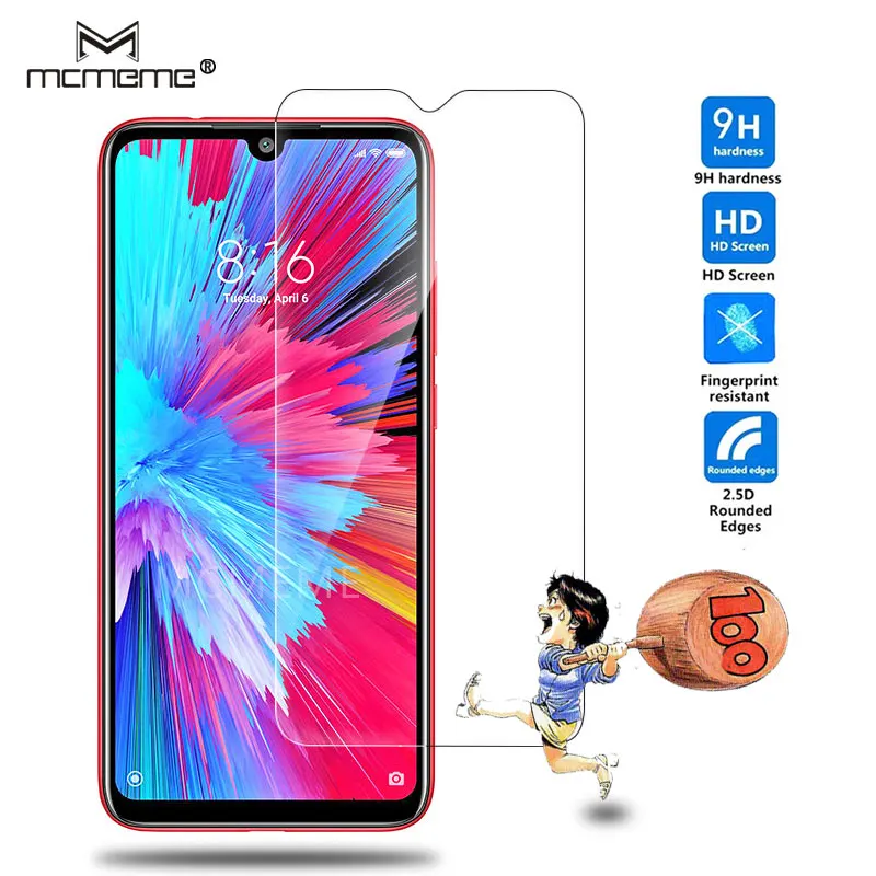 For Xiaomi Redmi Note 7 7S K20 Pro Tempered Glass 9H Ultra-thin Clear Protective Film For Redmi Note 7 S 7Pro Ultra-thin Glass