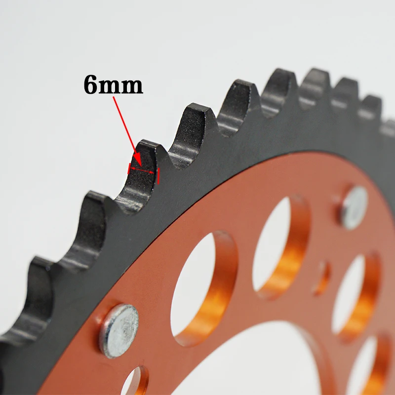 Мотоцикл Алюминиевый сплав алюминиевый ковш зубная пластина цепная пластина после пластины передачи KTM EXC EXCF XC XCF XCW 520-46t