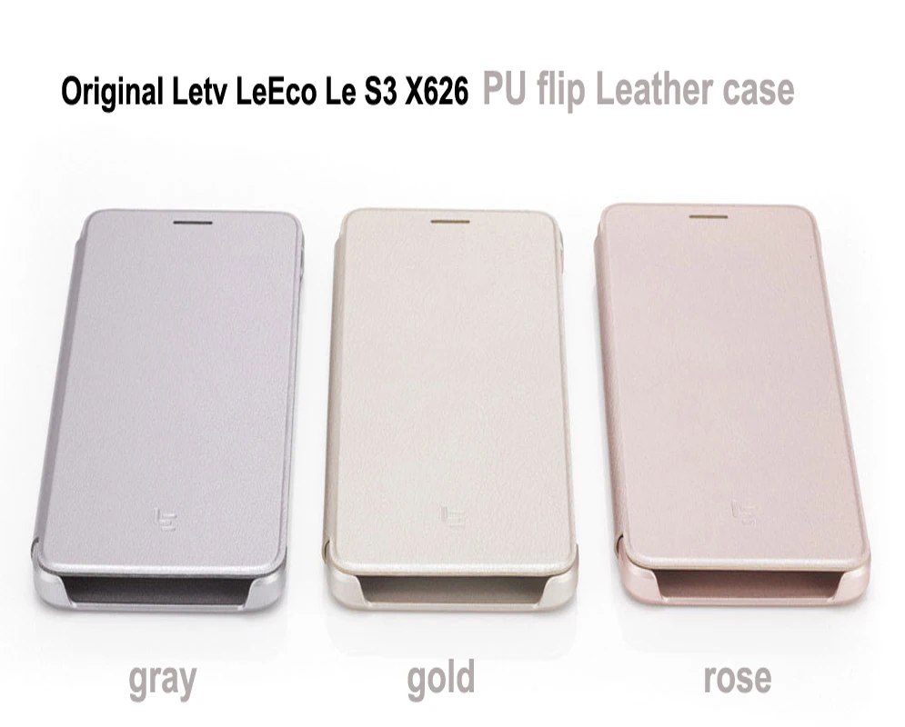 Чехол leeco Le s3 x626 оригинальный флип-чехол из искусственной кожи защита на весь