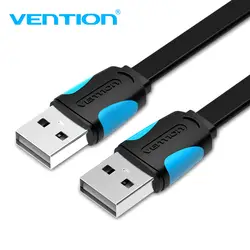 Vention USB/USB кабель мужчинами USB 2,0 кабель-удлинитель для HD PC 0,5 м кабель для компьютера камера USB удлинитель