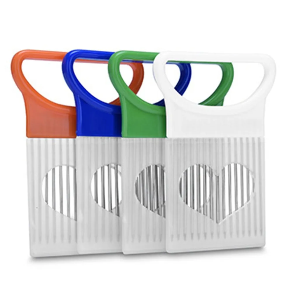 Держатель и резчик лука томатный овощерезка из нержавеющей стали ...