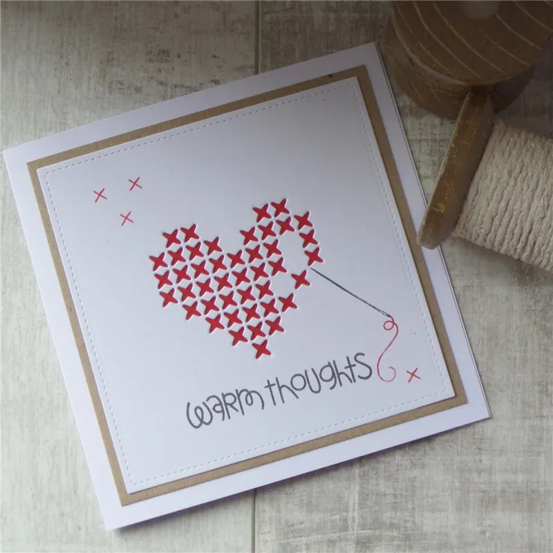 

YaMinSanNiO Heart Metal Cutting Dies New 2019 for Craft Dies Scrapbooking Embossing Die Cut Decorative Card Making Dies