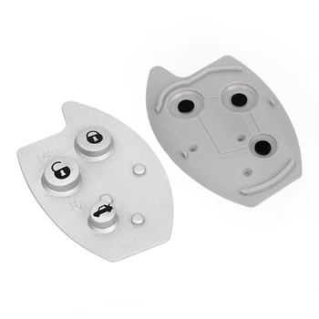 

LEEPEE Remote Key Mat for Citroen Xsara C5 3 Buttons Car Key Pad Rubber Button Pad Replacement Car Accessories Key Shell Case