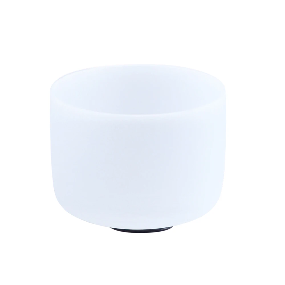 

432HZ 8 Inch Quartz Crystal Singing Bowl C D E F G A B Chakra 8"