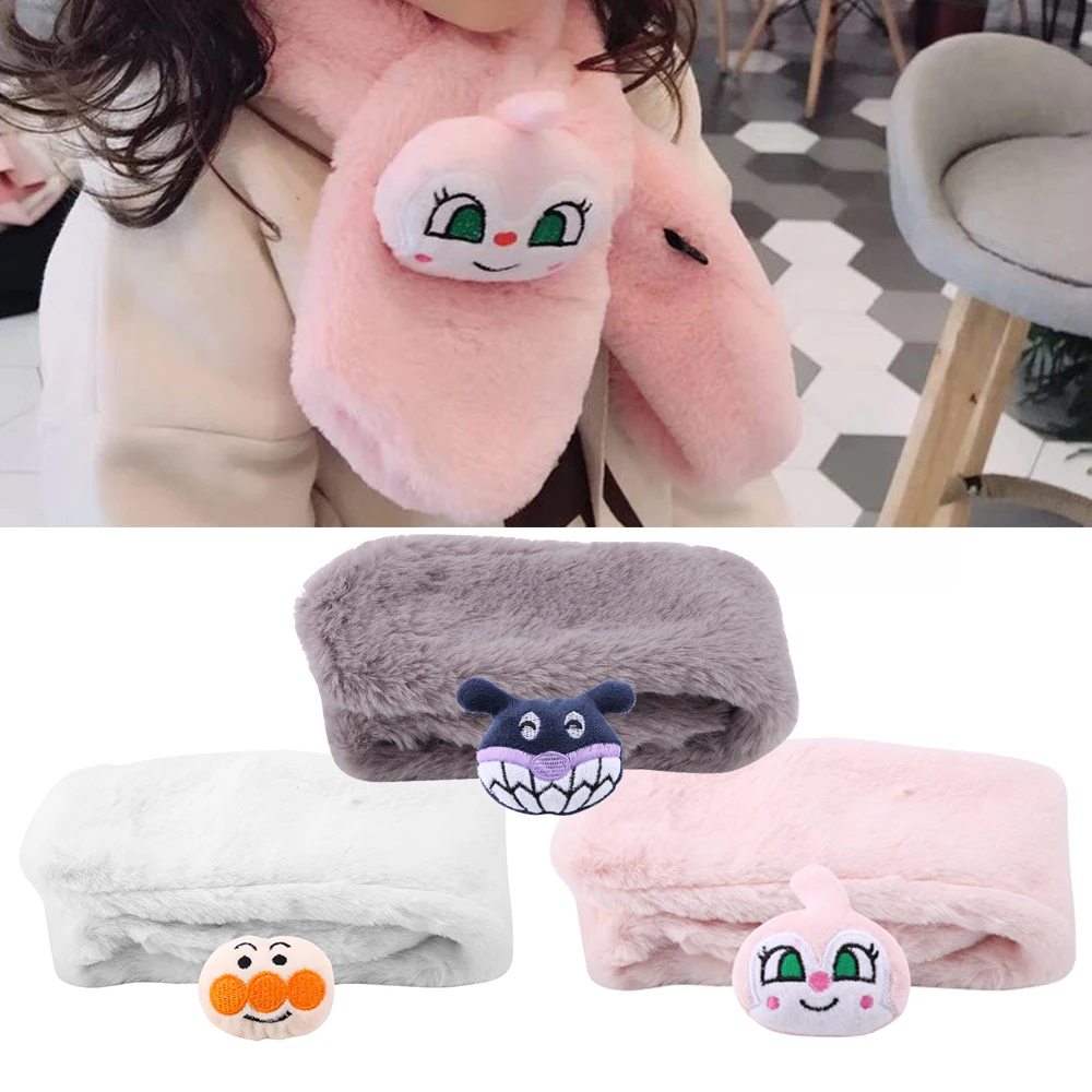 

2018 Lovely Baby Scarf Fashion Faux Fur Children Scarves Warm Winter Soft For Kids Boys Girls Clothes Accessories 3 Colors
