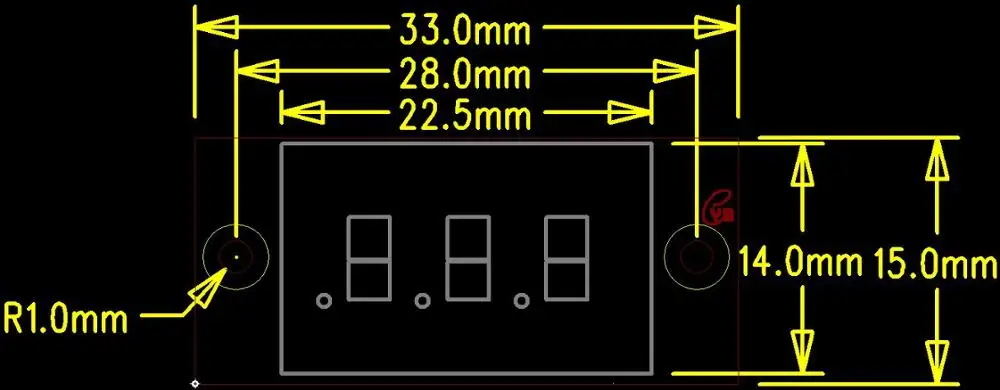 YB20C DC амперметр DC 0-10A 20A 30A 50A 100A 500A DC измеритель тока светодиодный цифровой амперметр Amp Панель поставка-счетчик вольт DC 4,5-30 в