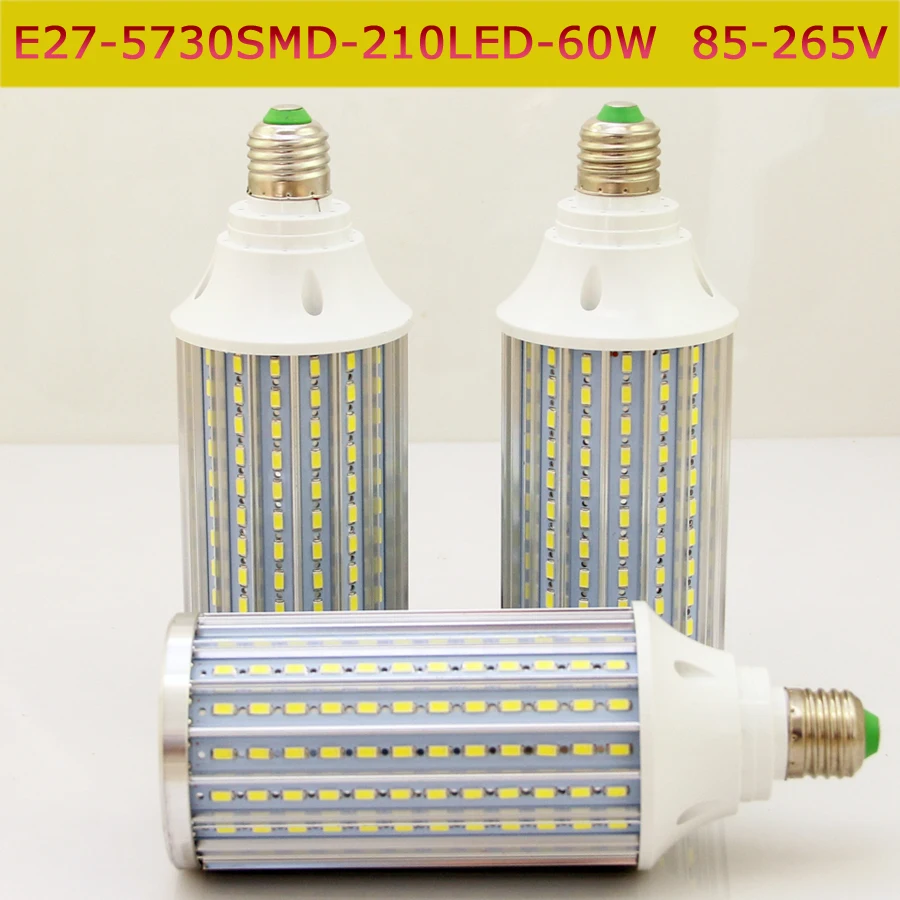 10 шт./лот E27 5730 SMD LED кукурузная лампочка алюминиевая PCB охлаждающая Светодиодная