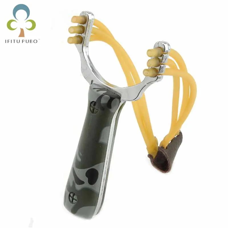 Professional Powerful Slingshot Sling shot Aluminium Alloy Catapult