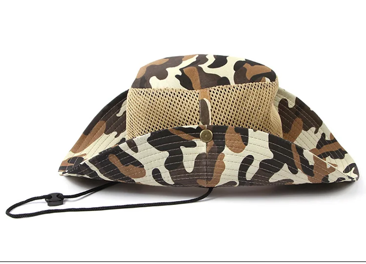 SJ Maurie Militar Boonie Caça Pesca Chapéu