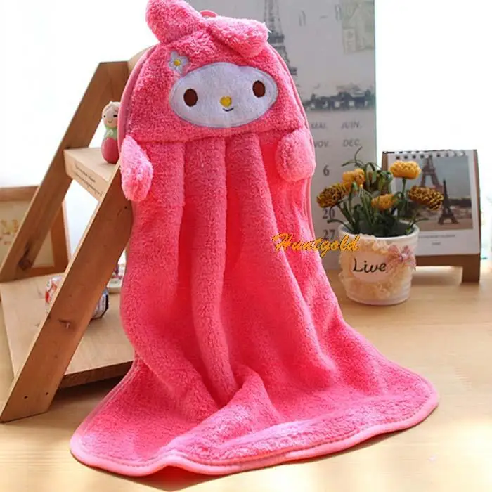 Comfortable Fabric Wipe Hand Hanging Towel Child Bay Kids Cartoon Towel 