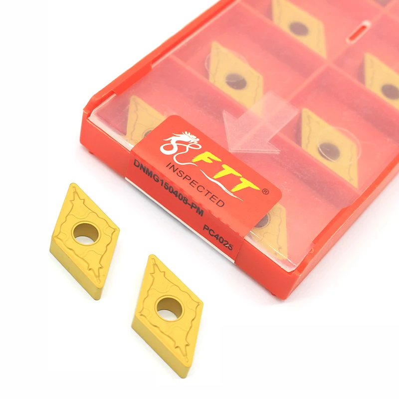 

High quality DNMG150408 PM PC4025 CNC External turning blade lathe tools original carbide tool metal External Turning tool