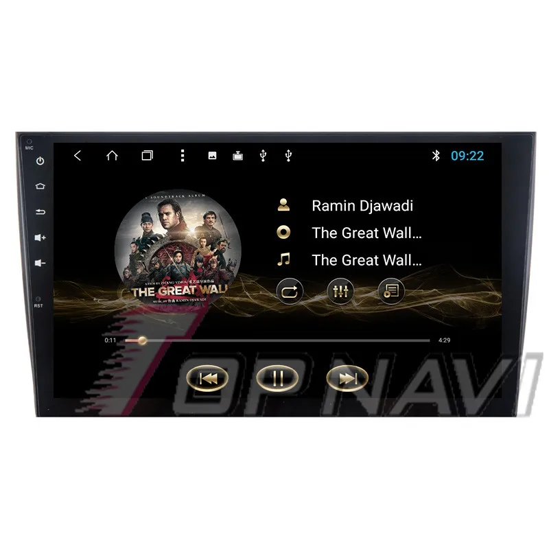 Top Autoradio  Android 8.1 10.1 Inch Car Multimedia player  For VW Polo 2011 2012 2013 2014 2015 2016 Stereo Car Radio 2 Din No DVD 4