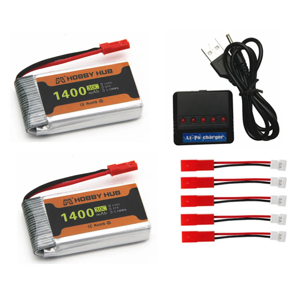 903052 1400 mAh 3,7 v lipo аккумулятор для SYMA X5 X5S X5C X5SC X5SH X5SW с зарядным устройством 5 в 1 RC Drone 3,7 V 1400 mAh Lipo аккумулятор