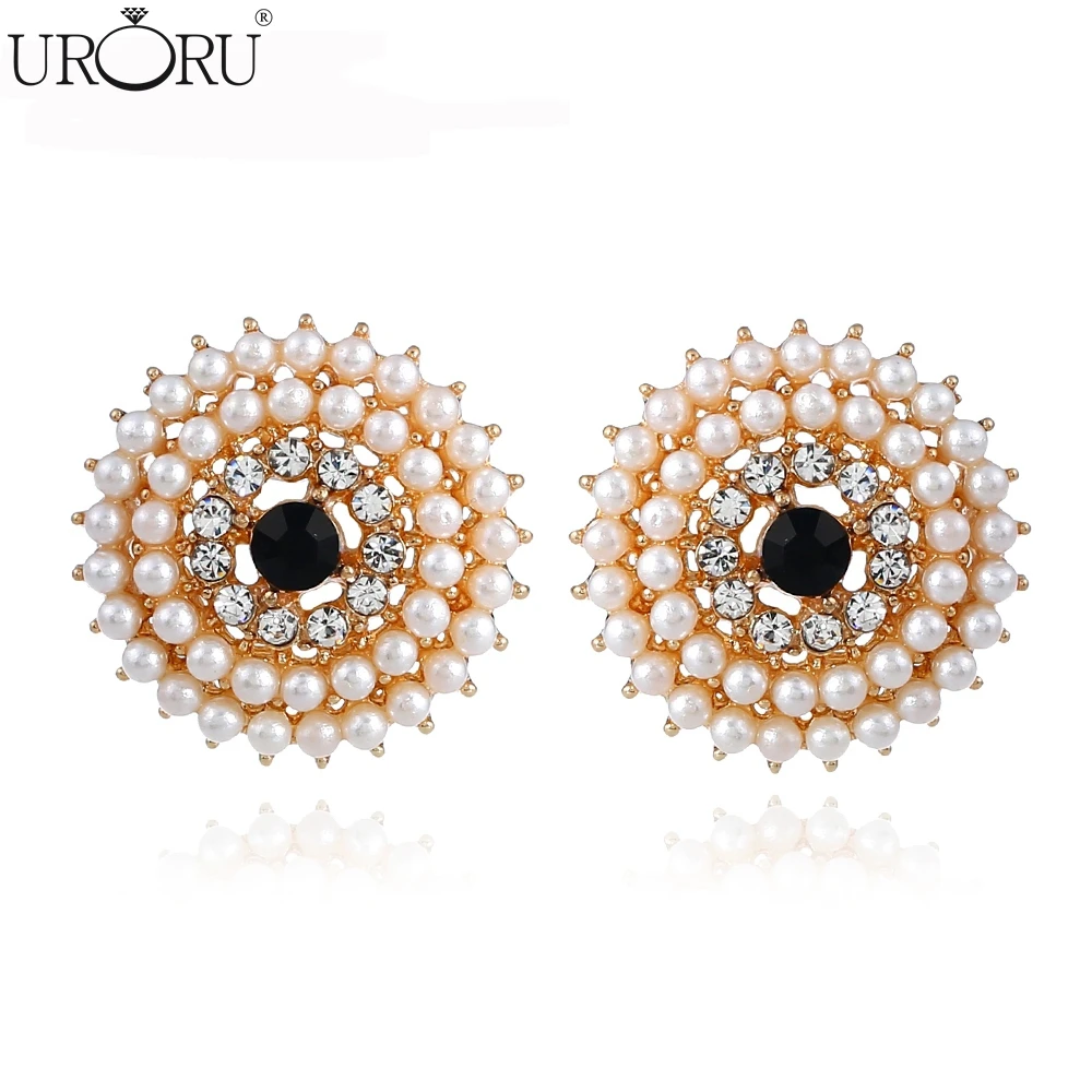 FASHION Stud Earrings simulated pearl Exquisite Earrings Stud Earrings