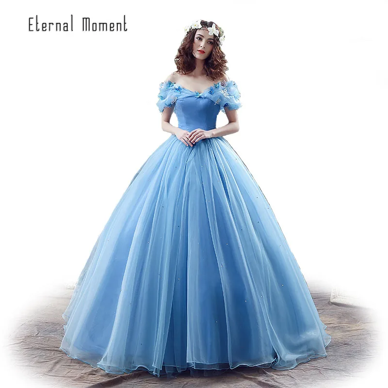 En Stock Film Deluxe Adulte Cendrillon Robes De Mariée ...