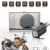 3 “LCD Dual Camera Moto DVR Dash Cam Full HD 1080 P/720 P Anteriore e Vista Posteriore impermeabile della Macchina Fotografica di GPS G-Sensore di Visione Notturna