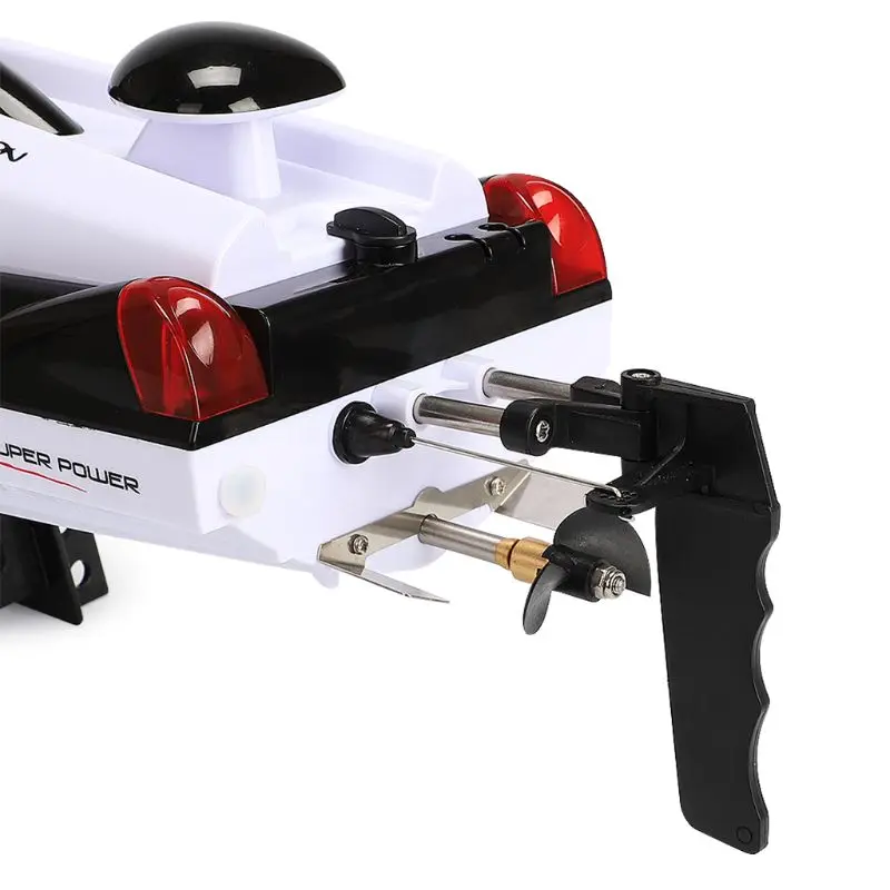 HJ806 RC قارب سباق 2.4 جيجا هرتز 4 قناة 35 كيلومتر/الساعة سباق التحكم عن بعد قارب لعبة هدية طبقة مزدوجة للماء HJ806 RC قارب سباق 2.4 جيجا هرتز 4 قناة 35 كيلومتر/الساعة سباق التحكم عن بعد قارب لعبة هدية طبقة مزدوجة للماء