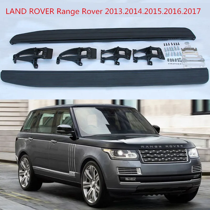 Для LAND ROVER Range Rover 2013 2019 бег Панели авто боковые шаг бар педали Высокое качество Nerf