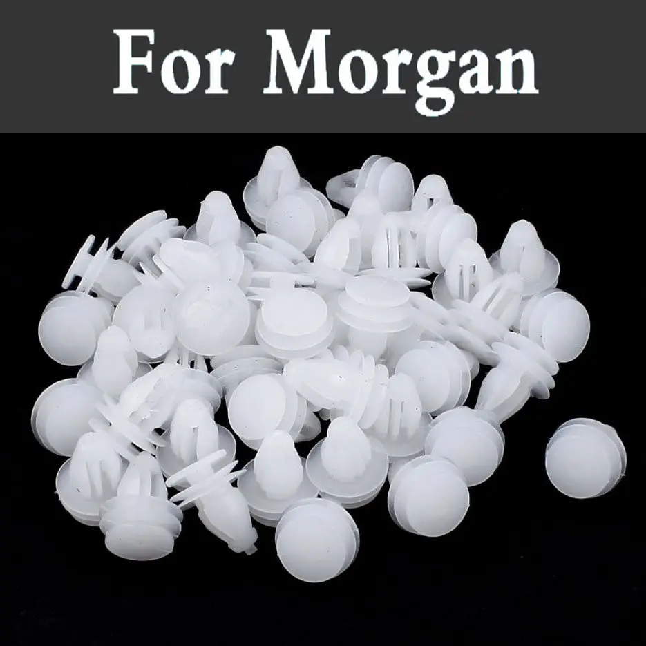 

High-Quality 100pcs White Car Styling Door Panel Plastic Rivets Bumper Retainer Clip For Morgan 3 Wheeler 4 Seater Aero 8 Coupe