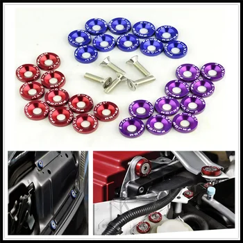 

Car M6 screw engine license plate frame decor fender for Kia Sportage Sorento Sedona ProCeed Optima K900 Soul Forte5