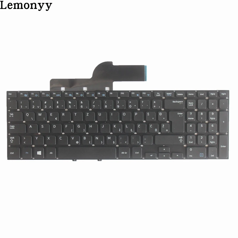 Словенская клавиатура для samsung NP355E5C NP350V5C NP355V5C NP550P5C NP355E5X NP355V5X E5C V5 NP350E5A черный SV Клавиатура ноутбука