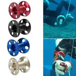 1 PC Scuba Diving Finger Spool Blank Reel Underwater Equipment Technical Wreck Dive Aluminum 1 PC Scuba Diving Finger Spool Blank Reel Underwater Equipment Technical Wreck Dive Aluminum