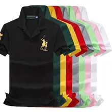 2018 New Fashion Brand Turn Down Collar Summer cotton Men's T Shirt large size business casual Men T-shirt 16 Colors 2XL 2018 New Fashion Brand Turn Down Collar Summer cotton Men's T Shirt large size business casual Men T-shirt 16 Colors 2XL