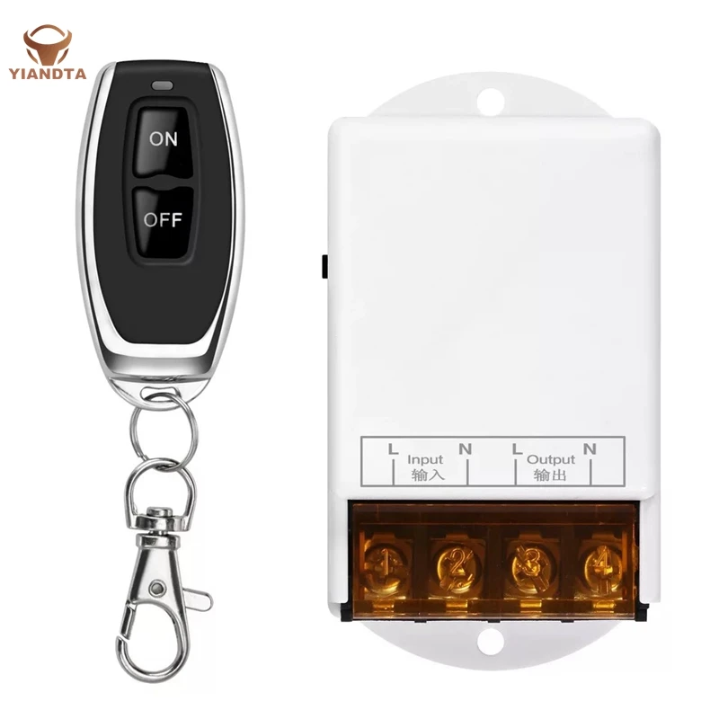 

Home Smart Universal High Power Wireless Remote Control Power Switch