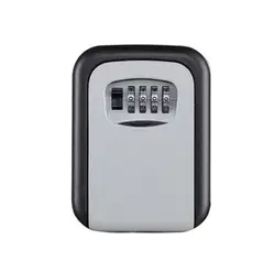 Ключ замок Коробка комбинации Lockbox с кодом для дома ключ хранения, комбо дверной замок