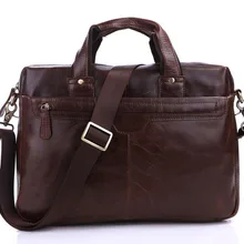 Высокое качество Винтаж кофе пояса из натуральной кожи для мужчин курьерские сумки Бизнес Портфели портфели сумки на плечо M7075