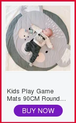 Детские игровые коврики 90 см, круглые Ковровые Коврики, Хлопковое одеяло для ползания лебедей, напольный ковер, игрушки, украшение комнаты, INS, детские подарки