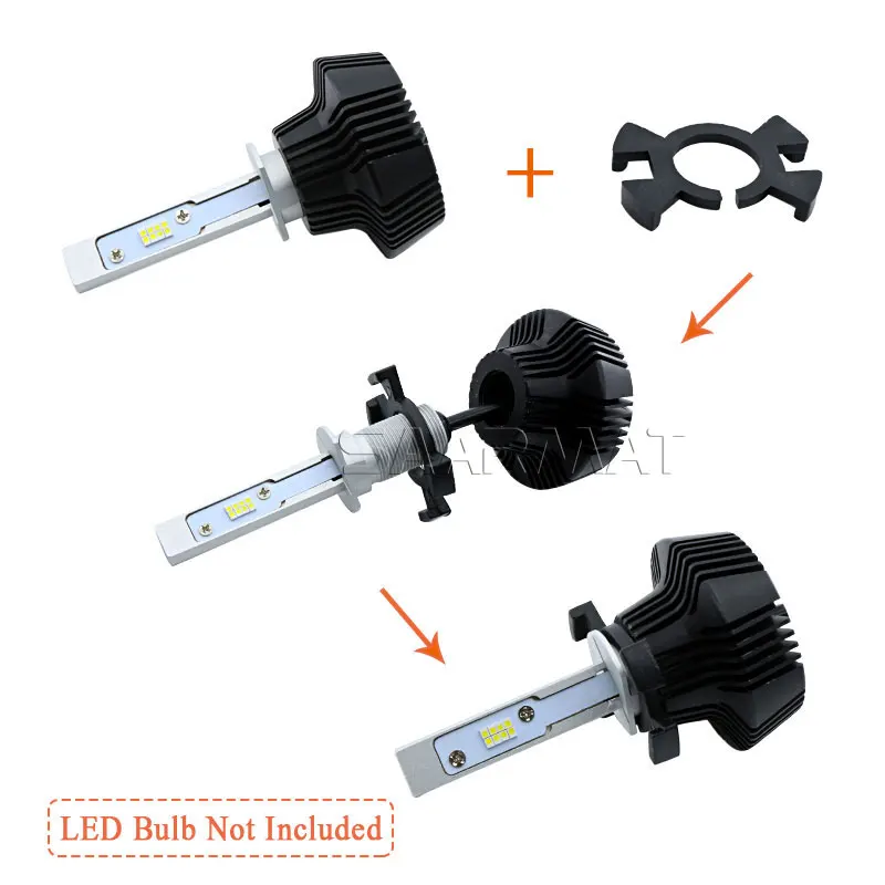2 шт. держатель для светодиодных ламп H1|retainer| |