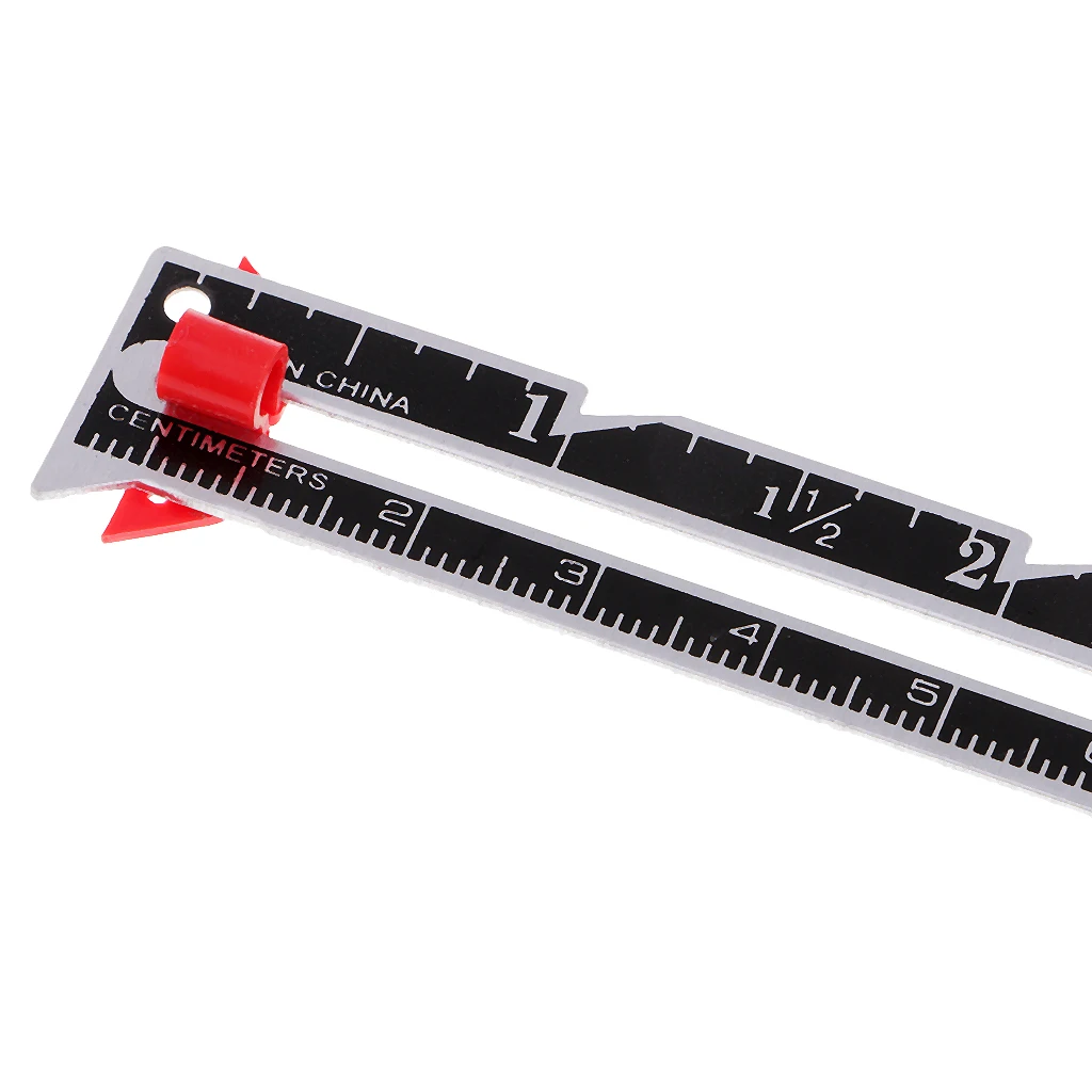 Metal Sewing Measuring Gauge Buttonholes Measurement Seam Quilting Ruler Metal Sewing Measuring Gauge Buttonholes Measurement Seam Quilting Ruler
