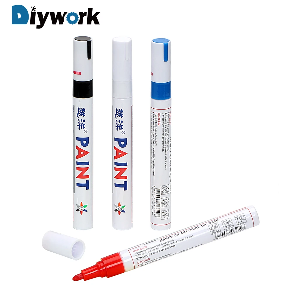 

DIYWORK Universal Waterproof Car-styling For Car Tyre Tire Tread Marker Paint Pen Paint Care